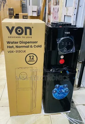 Von Hot,Normal and Cold Dispenser Vde-312clk