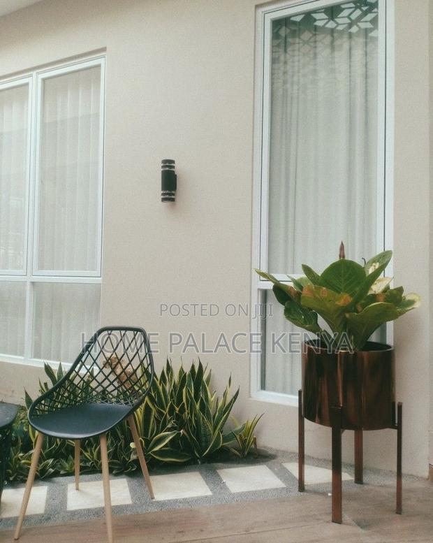 Balcony Chair: Yellow Patio Armchair in Durable Pp Plastic - thumbnail 6