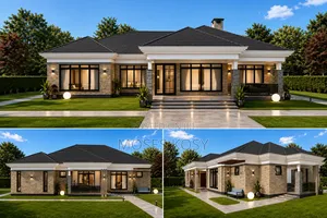 3 Bedroom Bungalow Architectural Drawings