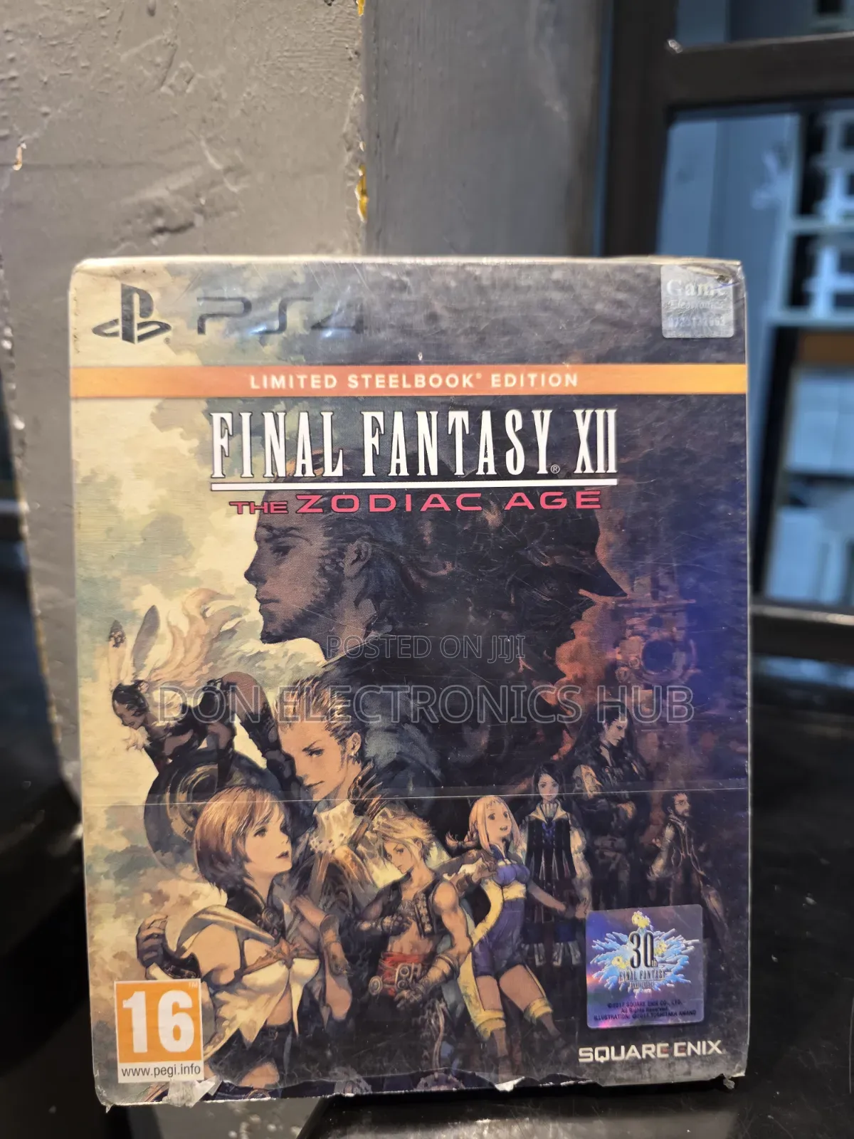 Ps4 Final Fantasy the Zodiac Age Limited Steelbook Edition