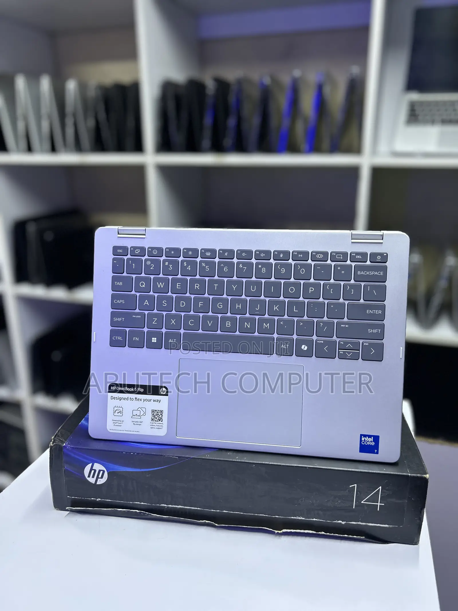 New Laptop HP OmniBook 5 Flip 14-fp0023dx 16GB Intel Core 7 SSD 512GB