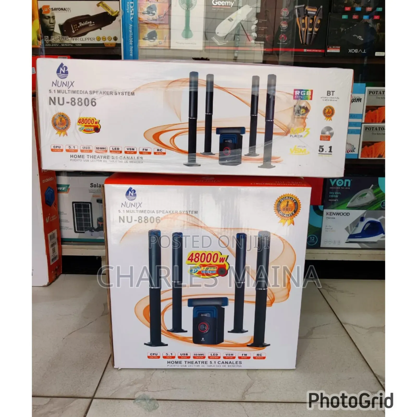 *Nunix Woofer 5.1 Nu- 8806