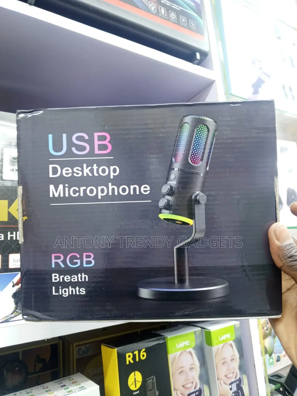 Professional Usb Condenser Mic for Pc Mac and Mobile Phones
