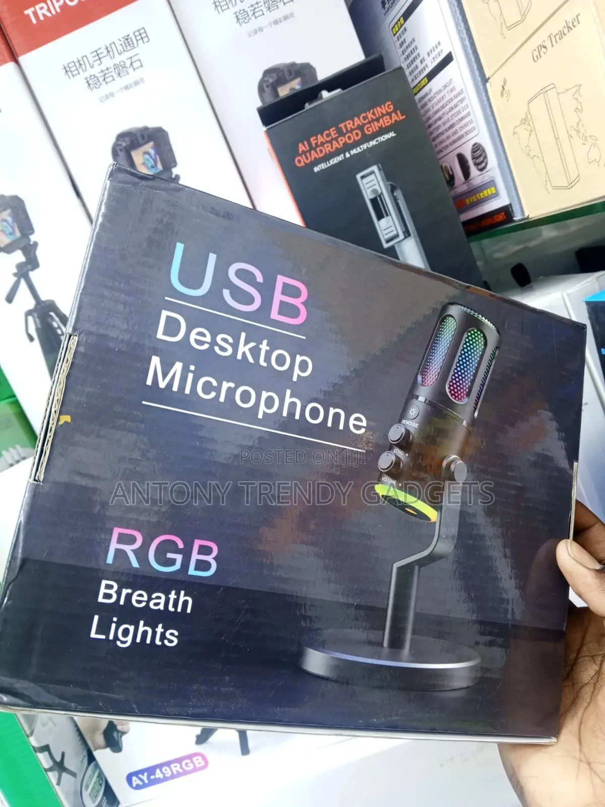 Professional Usb Condenser Mic for Pc Mac and Mobile Phones