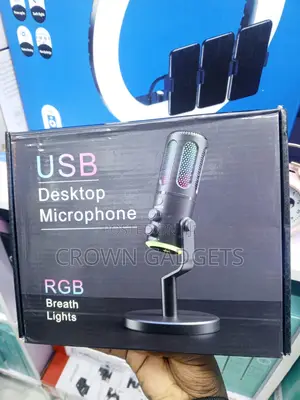 RGB Usb Gaming Microphone for Streaming Podcast and Recording