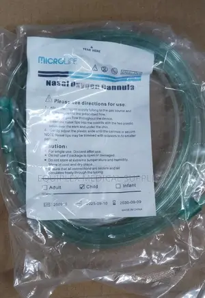 Quality Neonate Nasal Oxygen Cannula / Oxygen Mask (Adjustable)