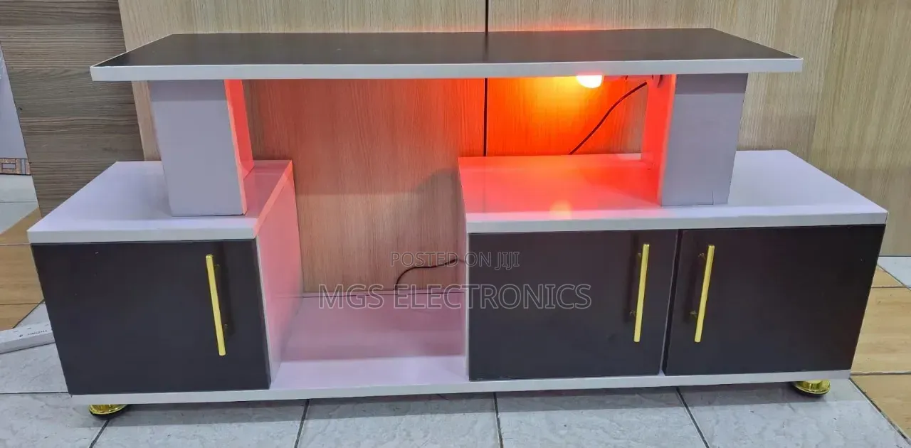 Istanbul 2 Modern Tv Stand With Led Lights