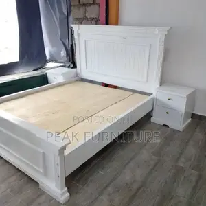 Luxe Wooden Bed