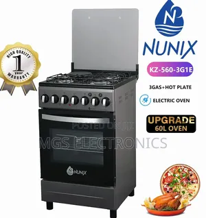 50*55 Nunix 3+1 Standing Cooker