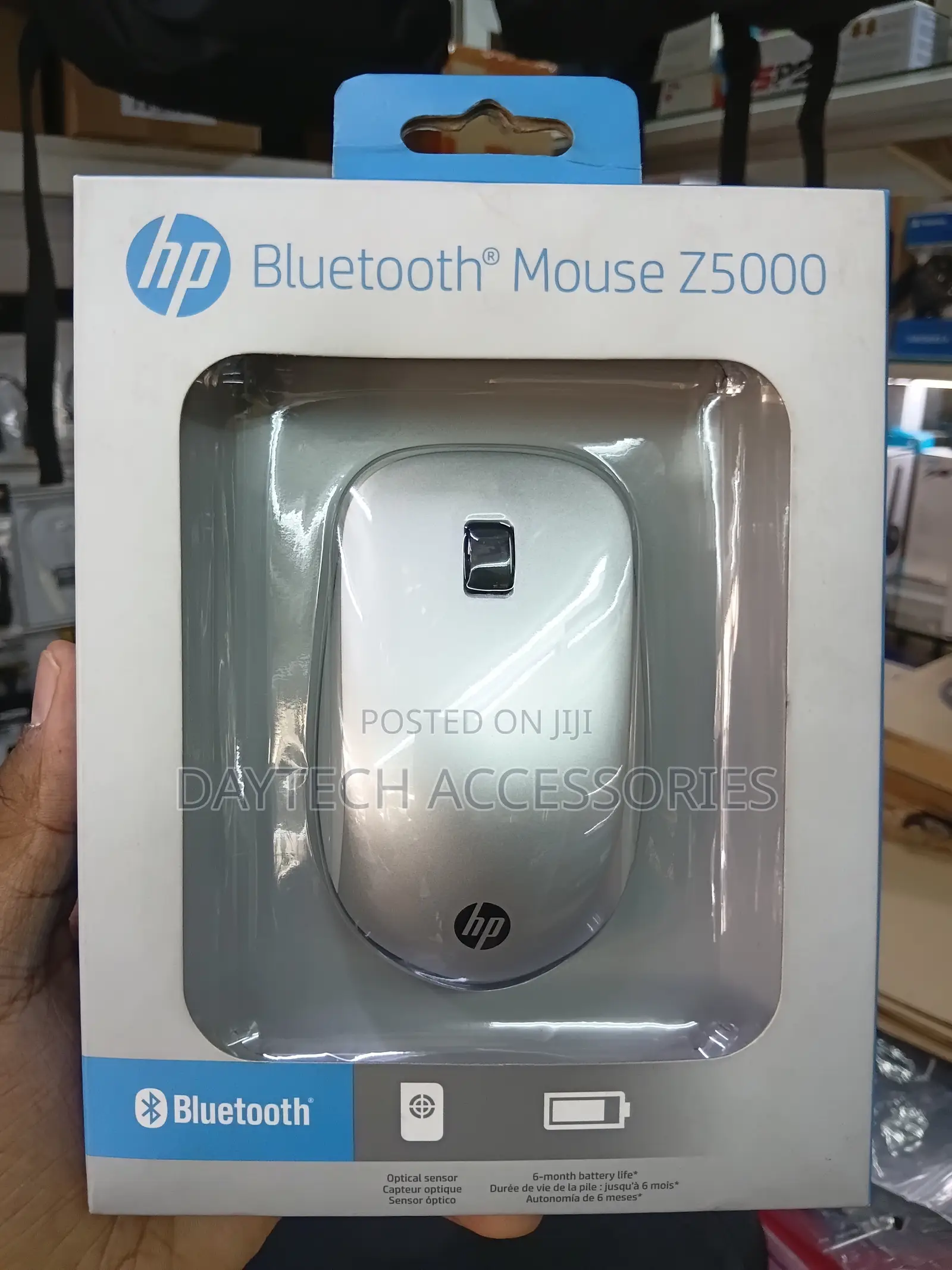 Hp Bluetooth Mouse Z5000 – White – E5c13aa