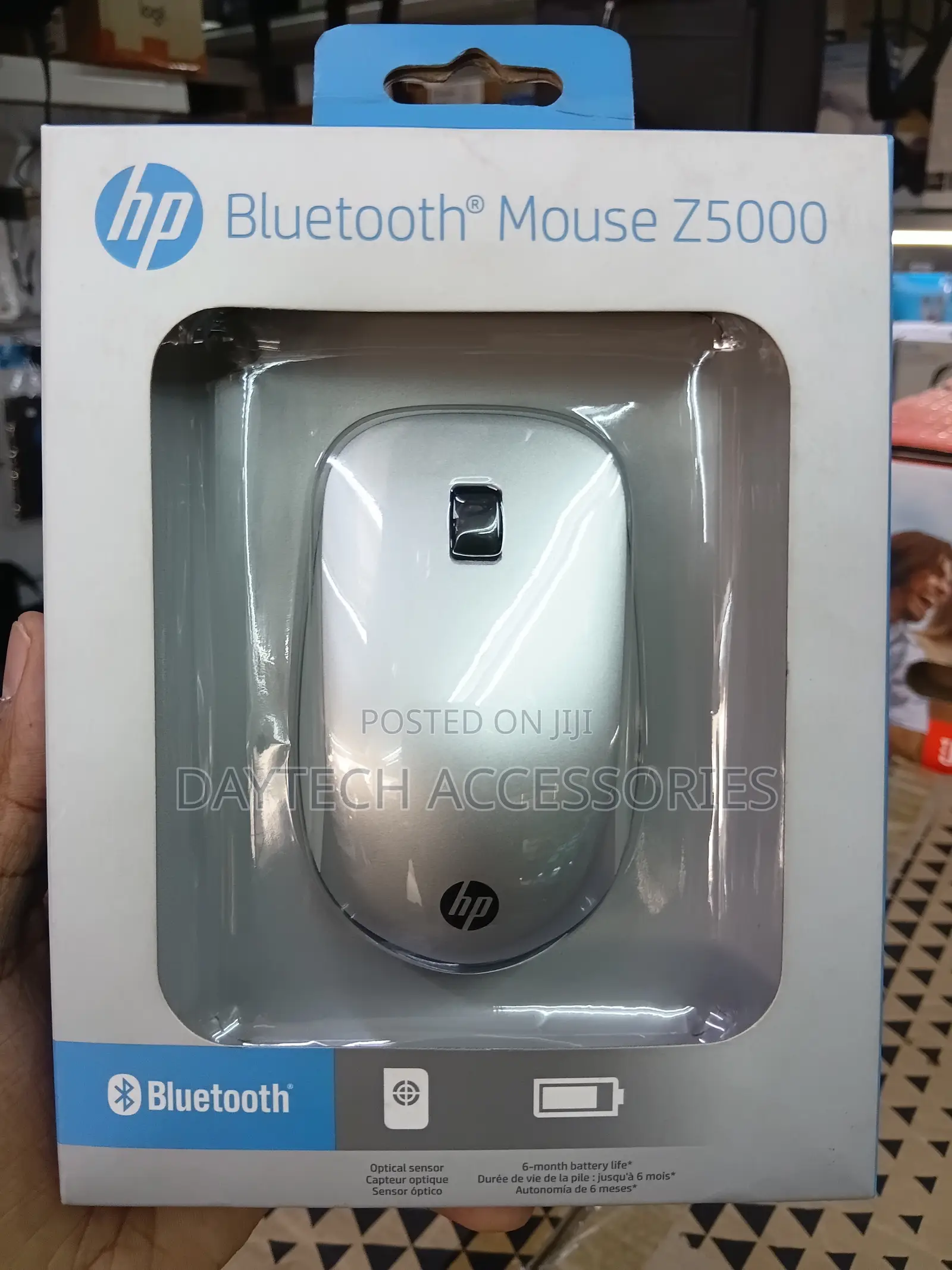 Hp Bluetooth Mouse Z5000 – White – E5c13aa