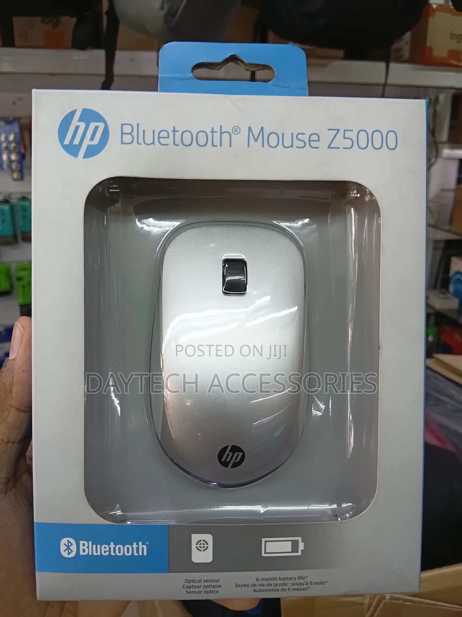 Hp Bluetooth Mouse Z5000 – White – E5c13aa