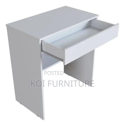 Office Desk : 0.7m Minimalist White MDF Office Desk - thumbnail 2