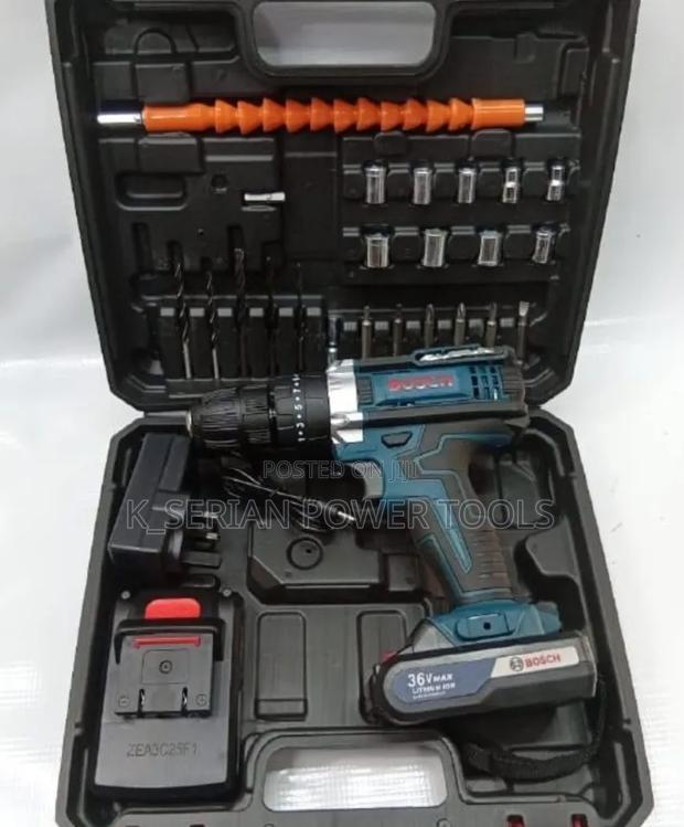 Bosch 36v Cordless Drill Kit – Complete Set