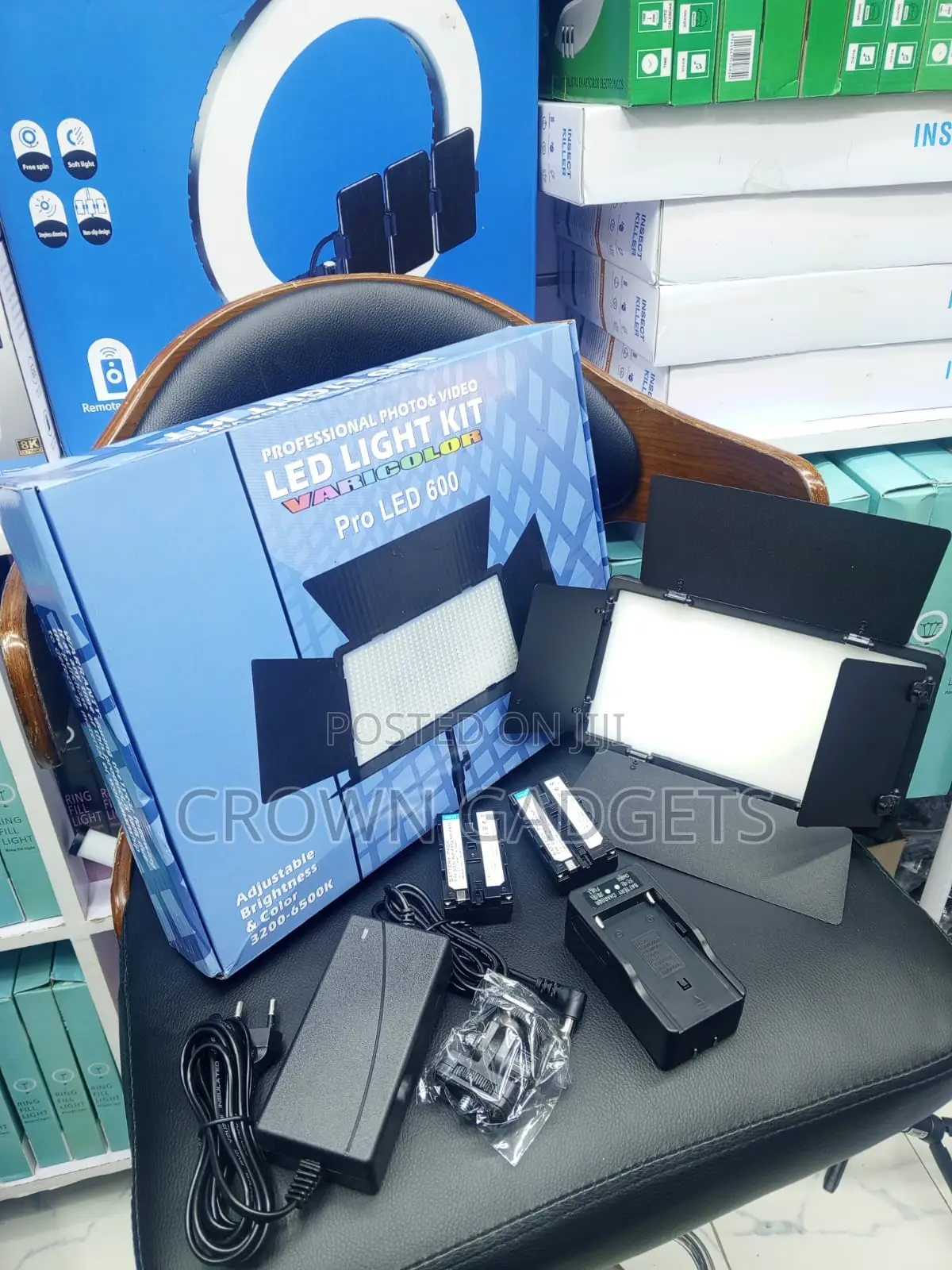 Pro Led 600 Photography And Videography Lighting Kit