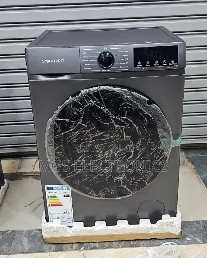 Smartpro 8kg Front Load Washing Machine