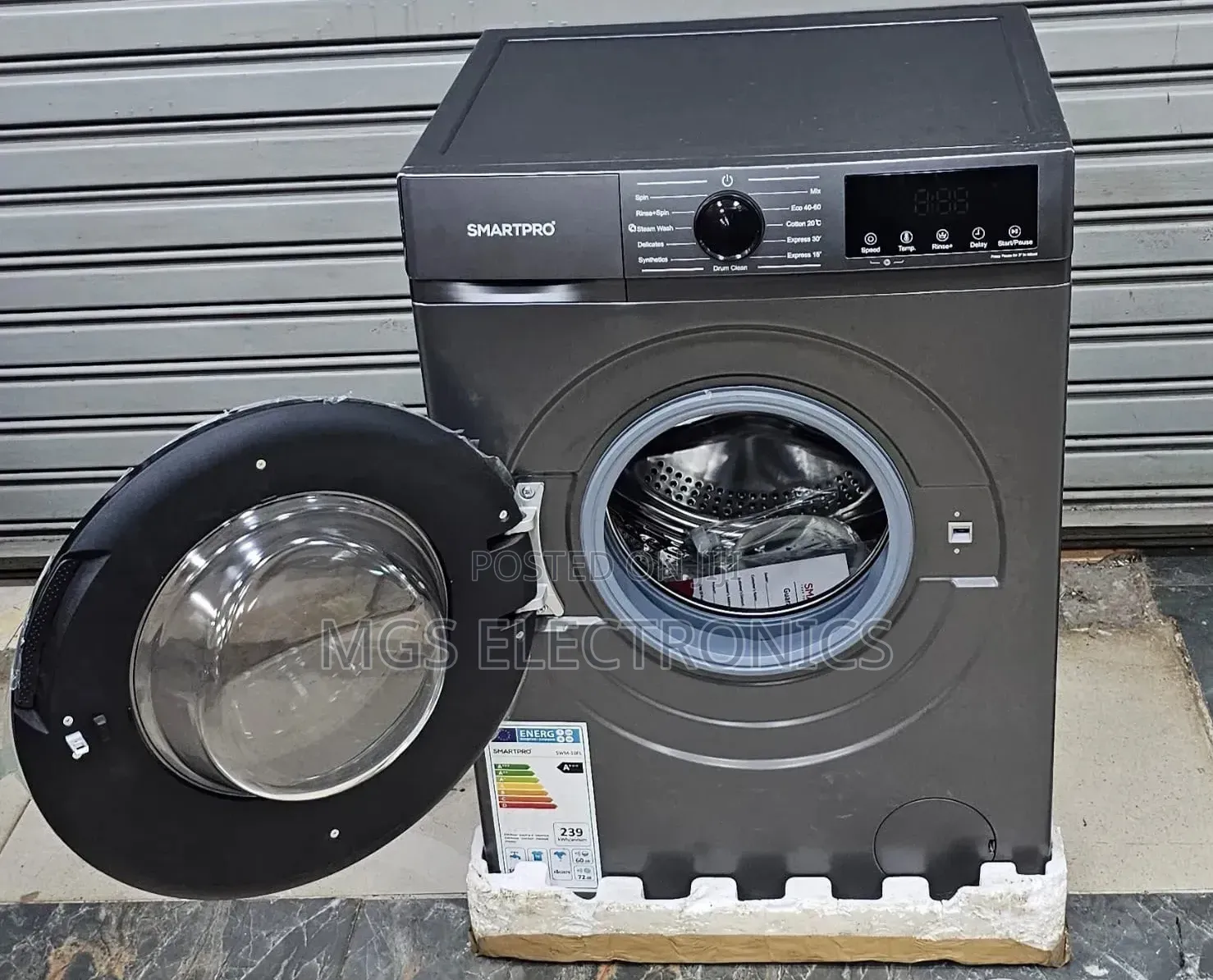 Smartpro 8kg Front Load Washing Machine