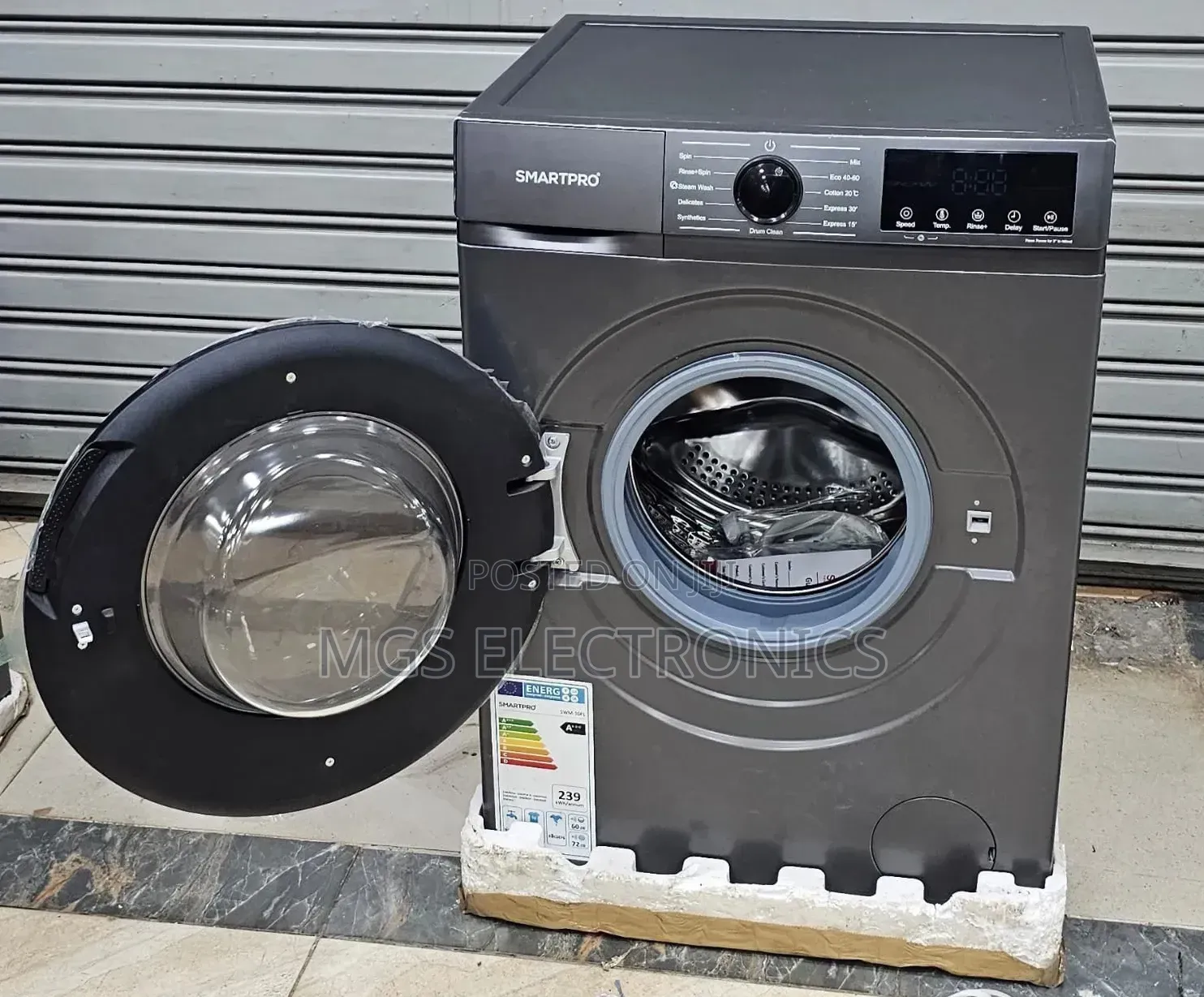 Smartpro 8kg Front Load Washing Machine