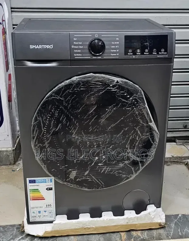 Smartpro 8kg Front Load Washing Machine