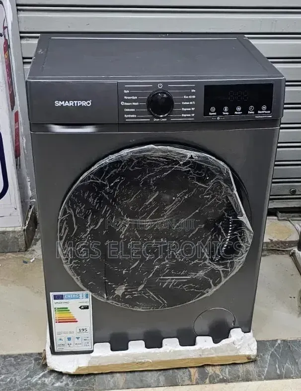 Smartpro 10kg Front Load Washing Machine