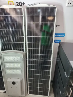 Heavy Duty Solar Street Light 120w, Solar 150w, Led 200 Lumens, 120ah