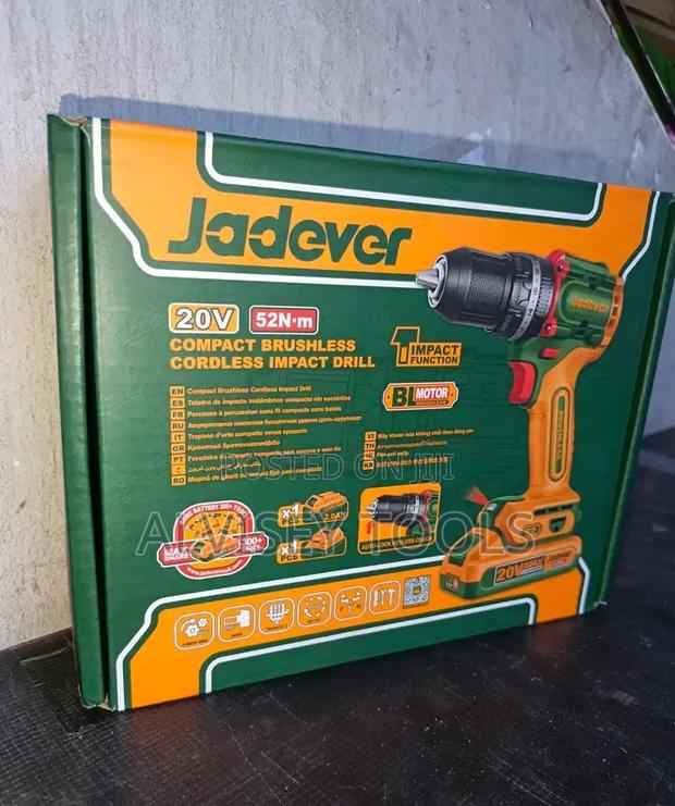Jadever Brushless Cordless Drill