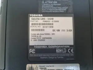 Laptop Toshiba Satellite L840 6GB Intel Core i3 HDD 512GB