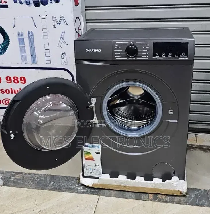 Smartpro 10kg Front Load Washing Machine