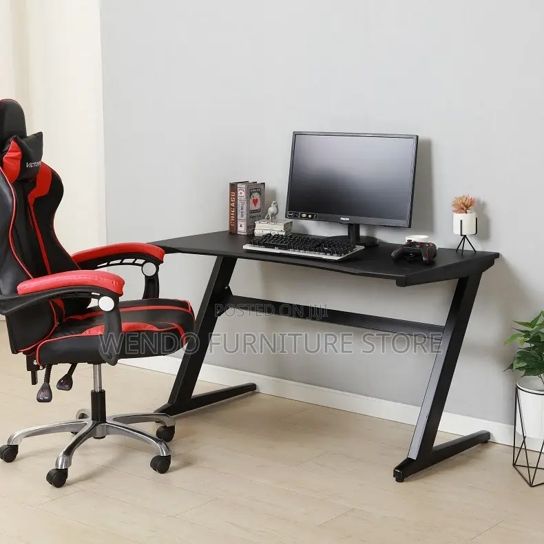 Office Desk; 1200mm Length Home Office Led Computer Desk