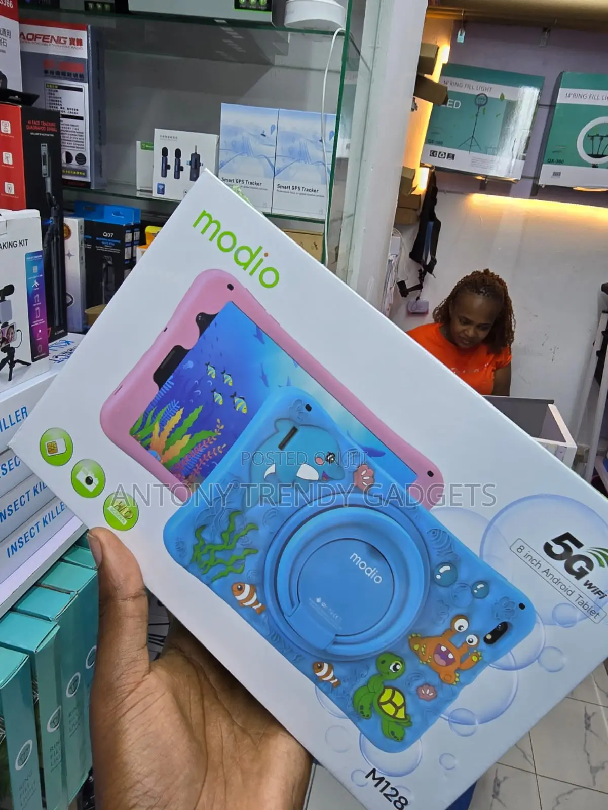 Modio M128 Kids Tablet 8 Inch 256gb 5g Sim With Stylus