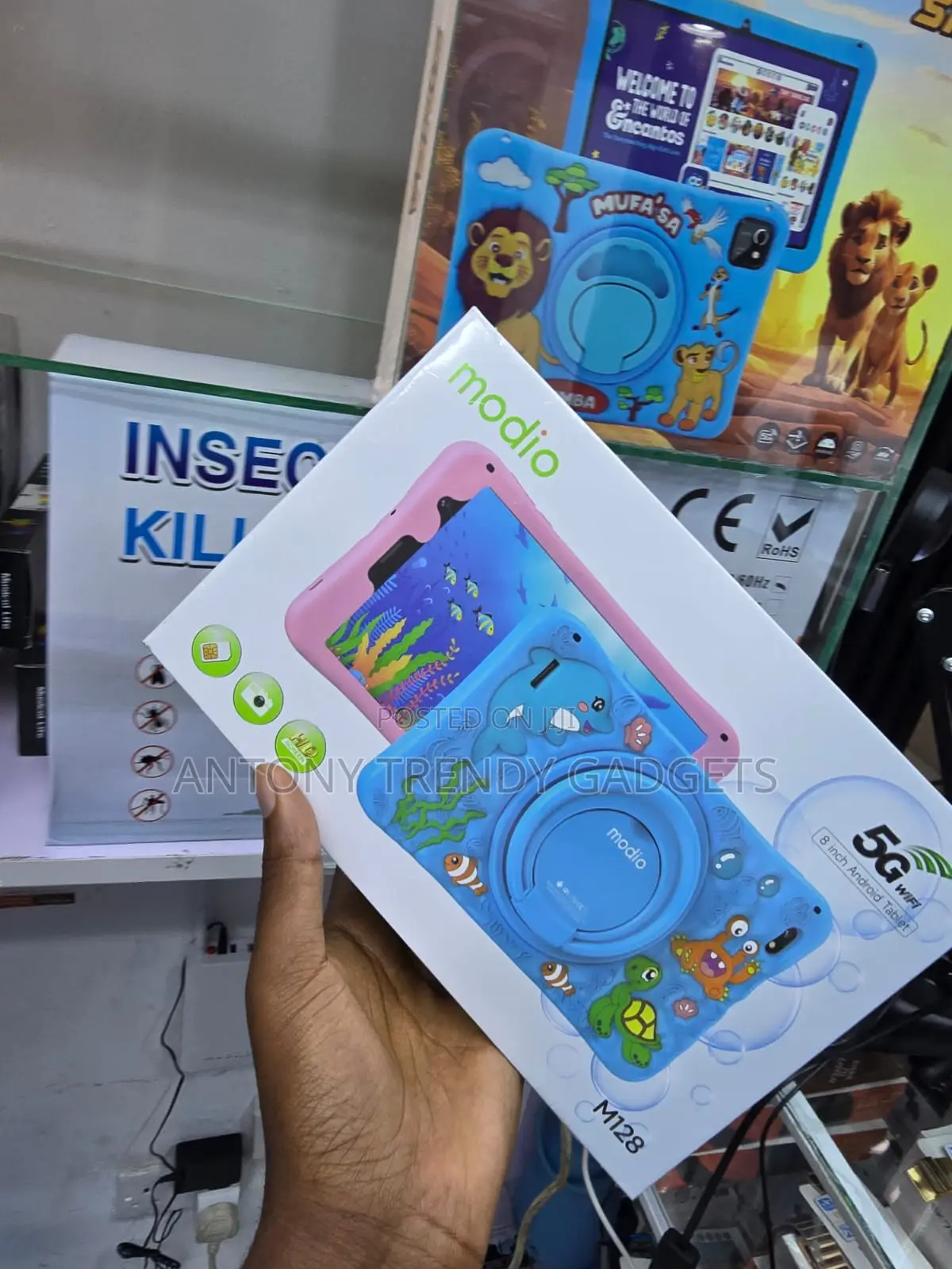 Modio M128 Kids Tablet 8 Inch 256gb 5g Sim With Stylus