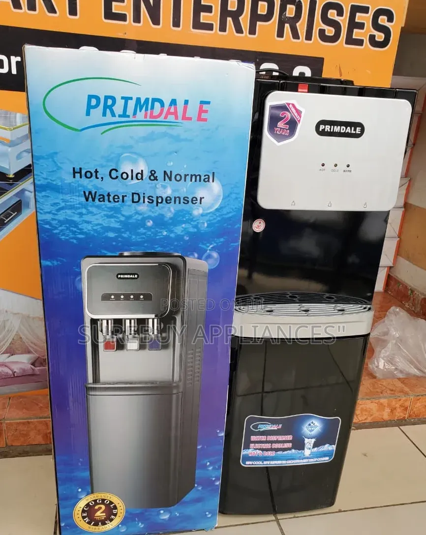 Primdale 3-Tap Water Dispenser – Hot, Cold Normal