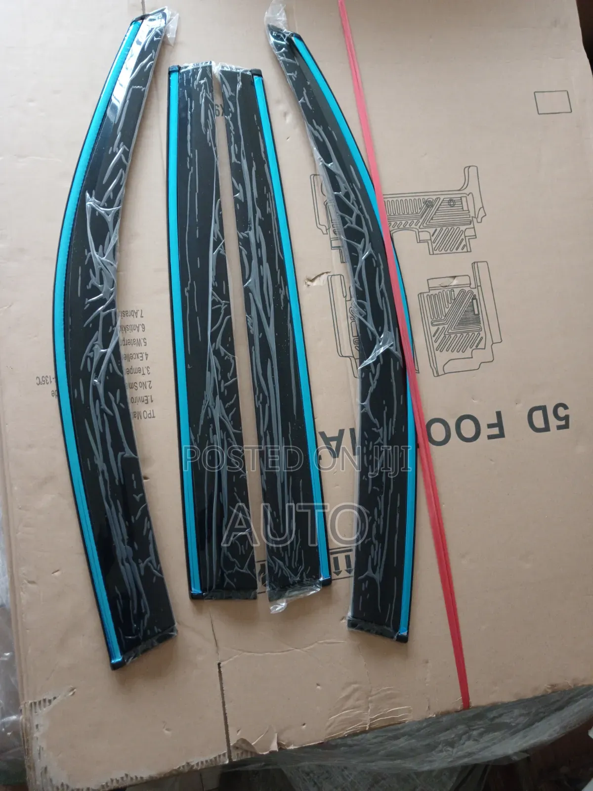 Tiguan Window Rain Guards 2007 | Wind Deflectors