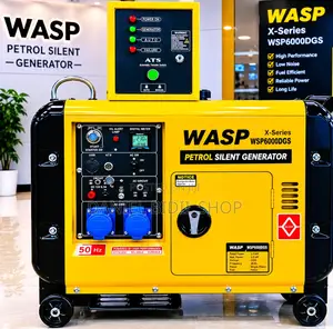 Automatic Wasp Petrol Silent Generator 6.5kva With Ats