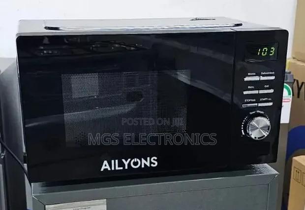 Ailyons Manual Microwave With Grill Available in Silver and Black