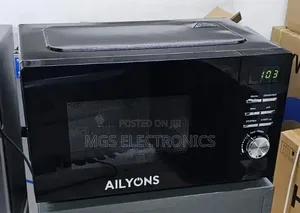 Ailyons Manual Microwave With Grill Available in Silver and Black