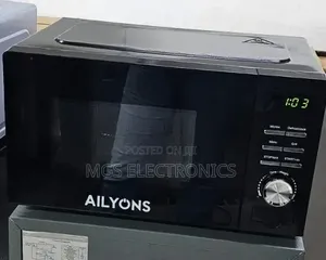 Ailyons Manual Microwave With Grill Available in Silver and Black