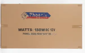 Phoenix Monocrystalline Solar Panel 150watts