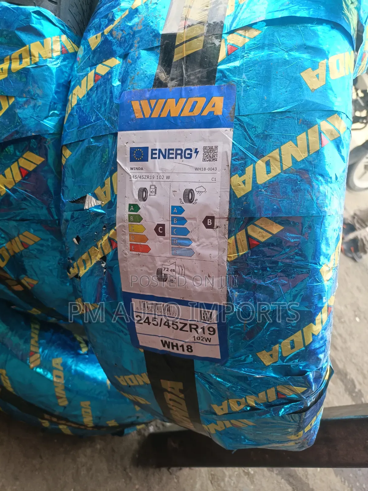 Vw Tiguan Tyres 245/45 R19 Winda