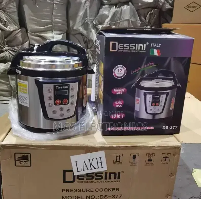 6 Litre Dessini Electric Pressure Cooker