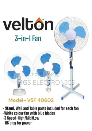 Velton 3 in 1 Standing Fan 2300