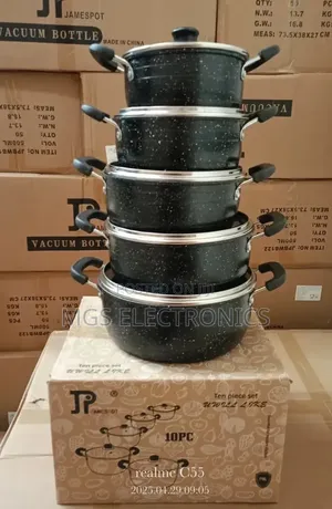 New Model 10 Pieces Jp Non Stick Cookware Set