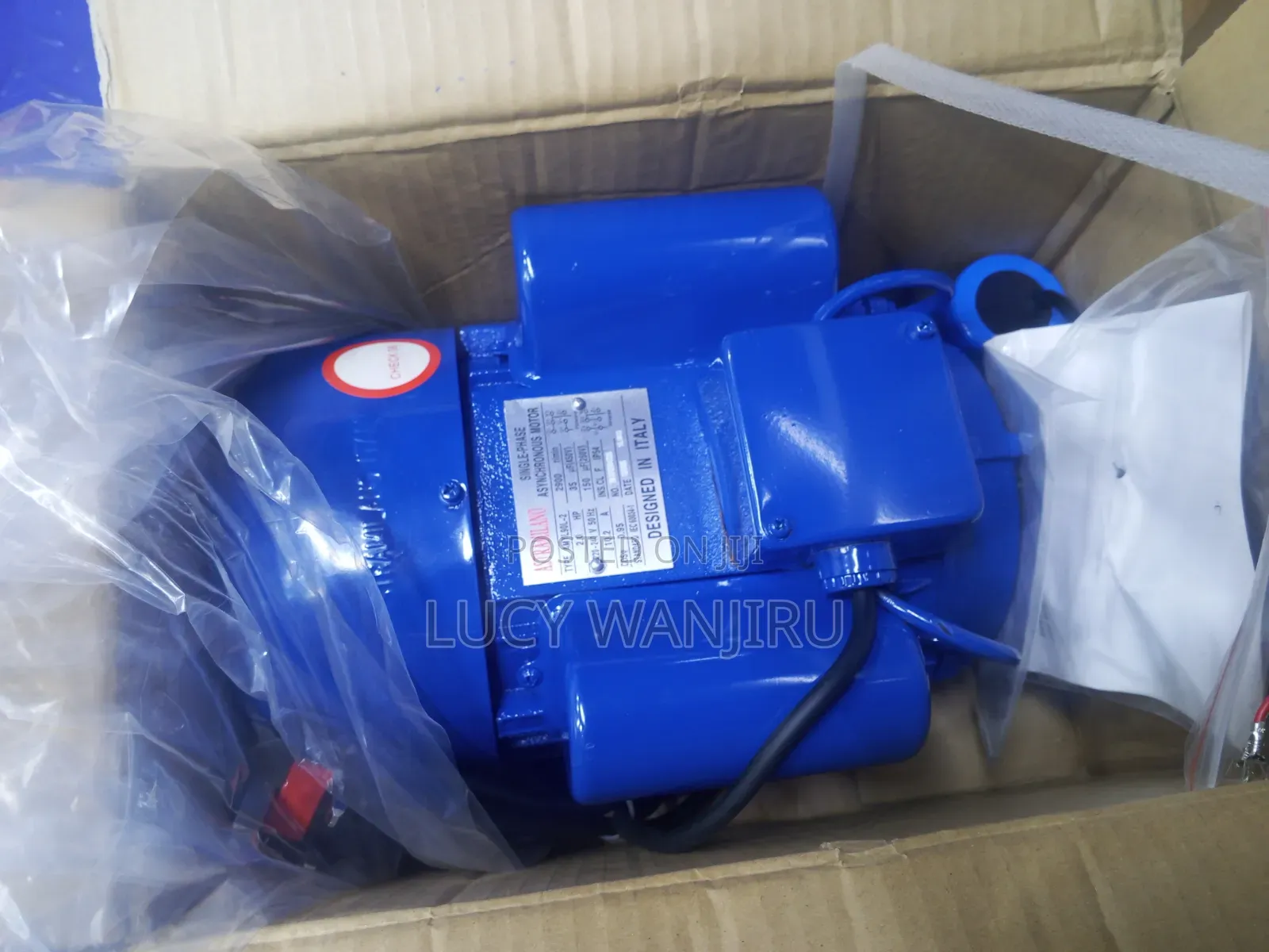 Italian Asynchronous Motor (2hp)