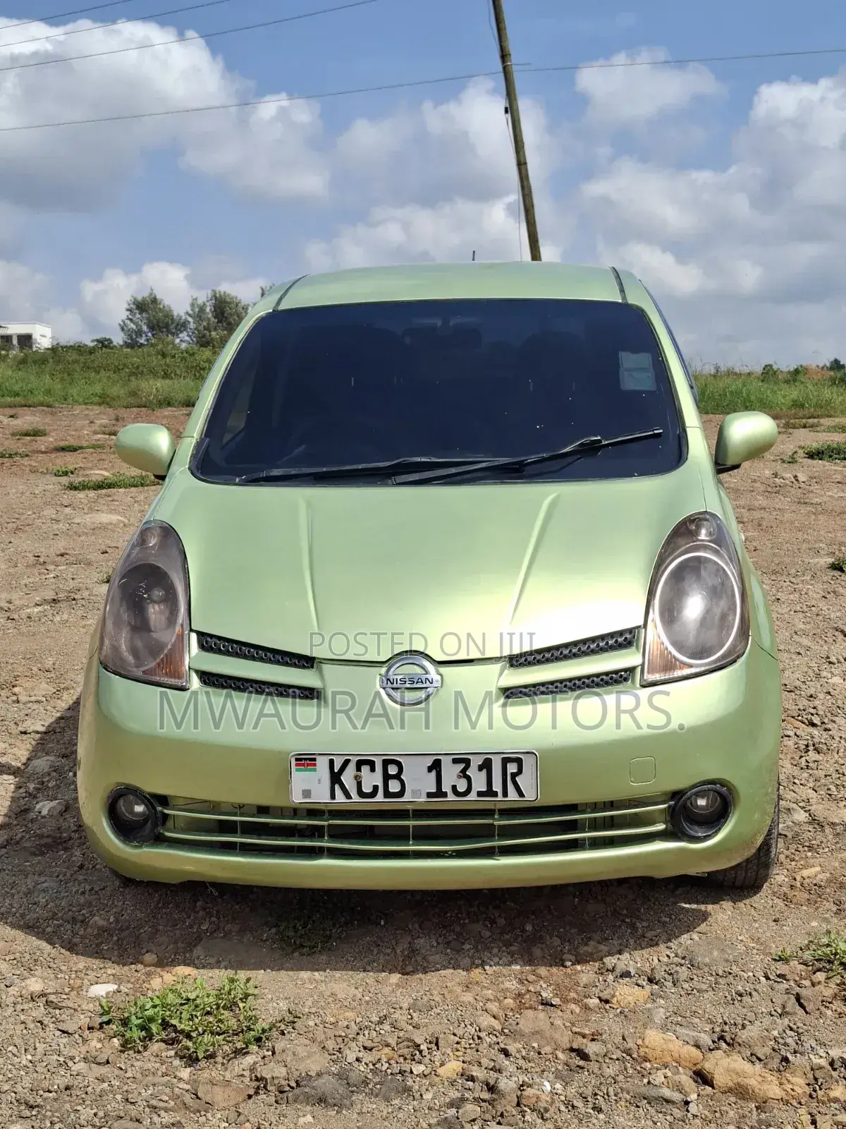 Nissan Note 1.4 2007 Green