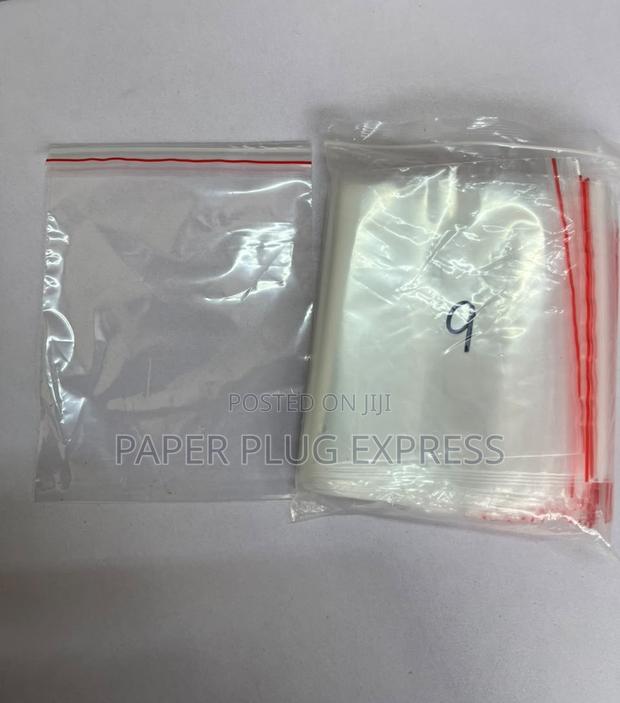 13x19cm Size 9 Transparent Ziplock Bags