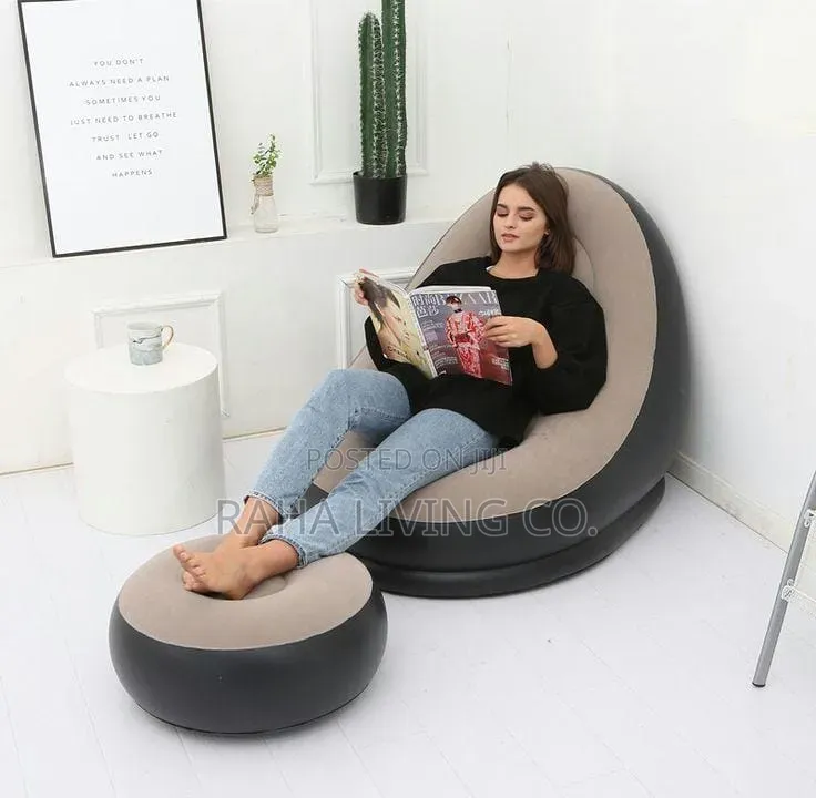 Intex Inflatable Seat Footrest | With Pump | 100kg