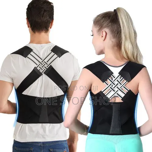 X_shaped Back Posture Corrector Brace Pulls Shoulder Proper Alignment