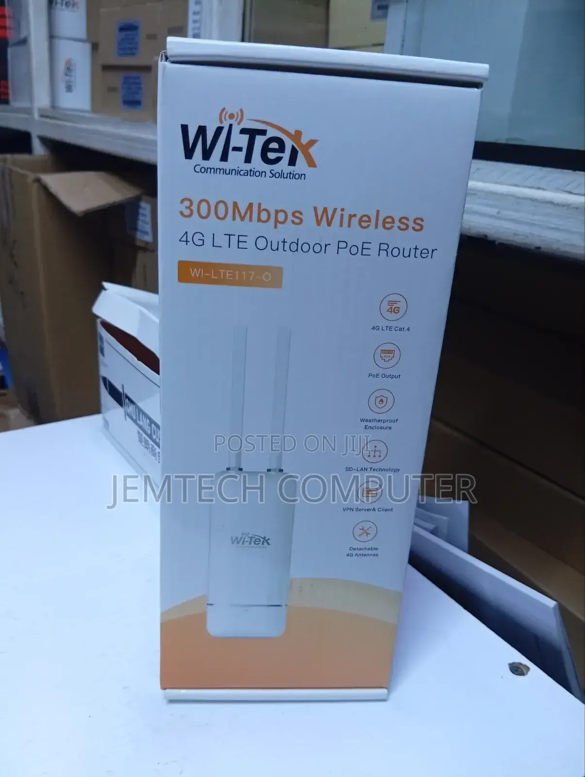 Wi-Tek Wi-Lte117-0 (Wi-Lte117-O) Outdoor 4g Lte Router