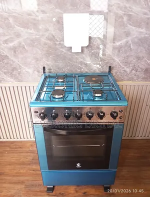 60by60 Euroken 3+1 Gas Standing Gas Cooker.