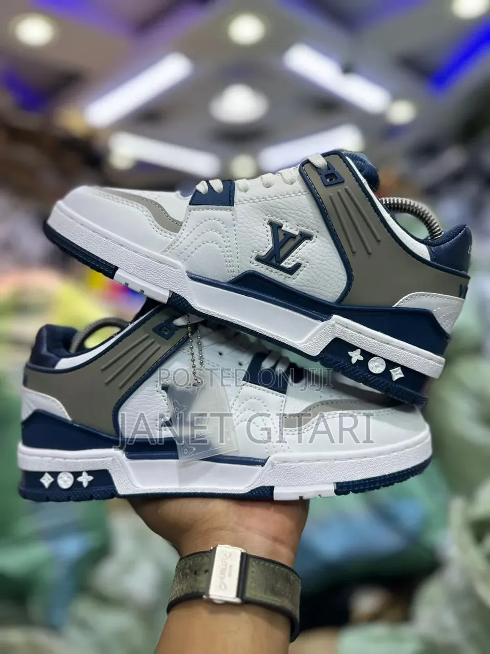 Luis Vuitton Trainer Quality Leather